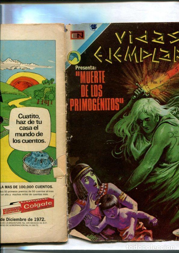 Comics: Vidas ejemplares numero 384: Muerte de los primogenitos (huida de Egipto por Moises) - varios