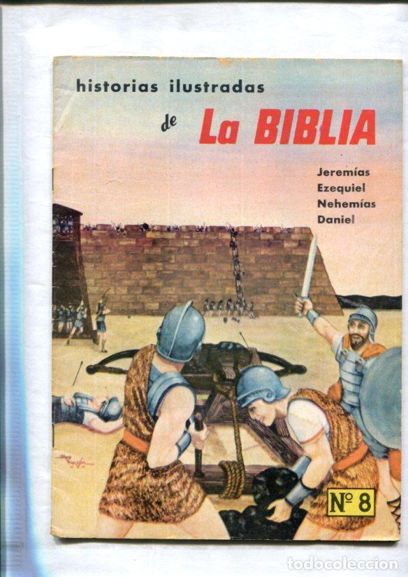 Comics: Historias Ilustradas de la Biblia numero 08: Jeremias, Ezequiel, Nehemias, Daniel - varios