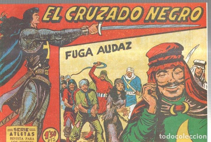 C&oacute;mics: Facsimil: El Cruzado Negro numero 08: Fuga audaz - Manuel Gago