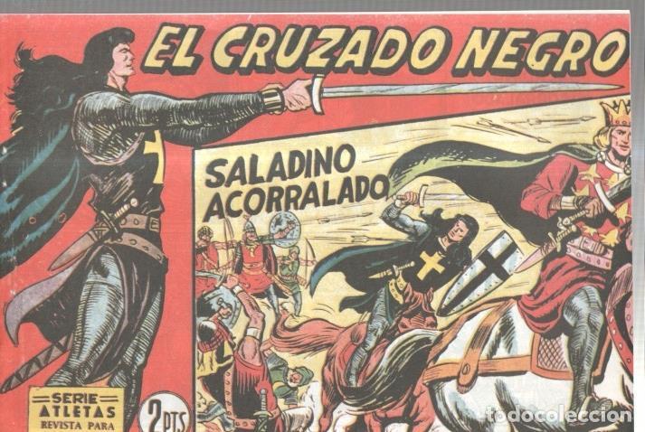 C&oacute;mics: Facsimil: El Cruzado Negro numero 20: Saladino acorralado - Manuel Gago