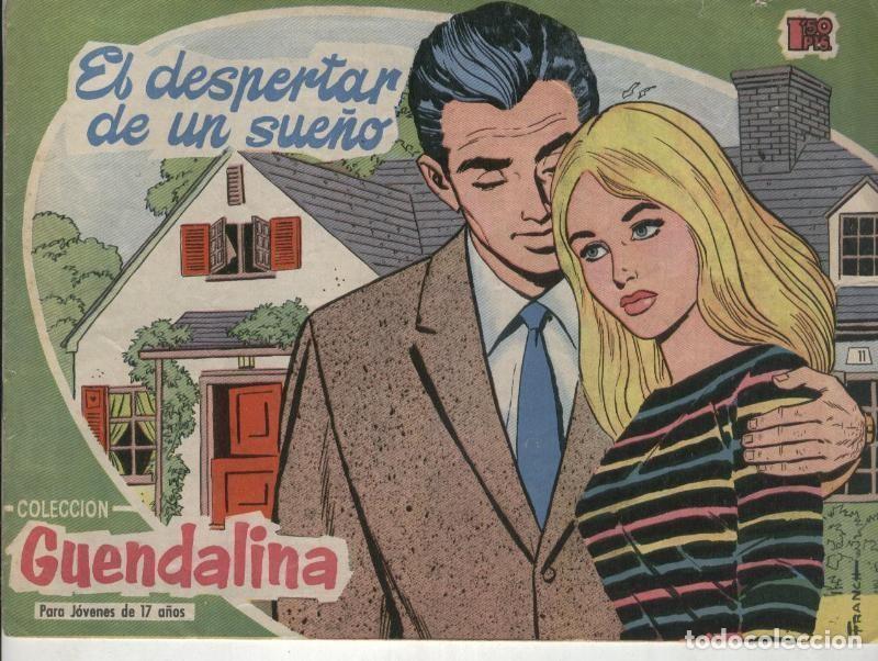 C&oacute;mics: Guendalina numero 011, trasera foto ficha de James Stewart - Eugenio Sotillos-J. Franch