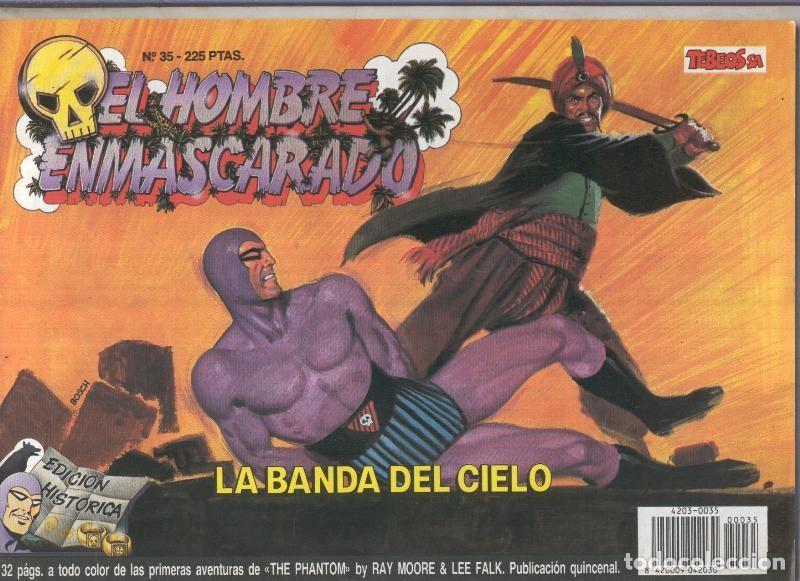 Comics: El Hombre Enmascarado numero 35 (numerado 1 en trasera) - Lee Falk