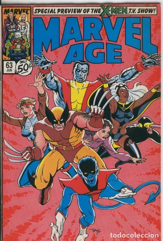 C&oacute;mics: Marvel Age numero 063 de 1988 - Varios - Foto 1
