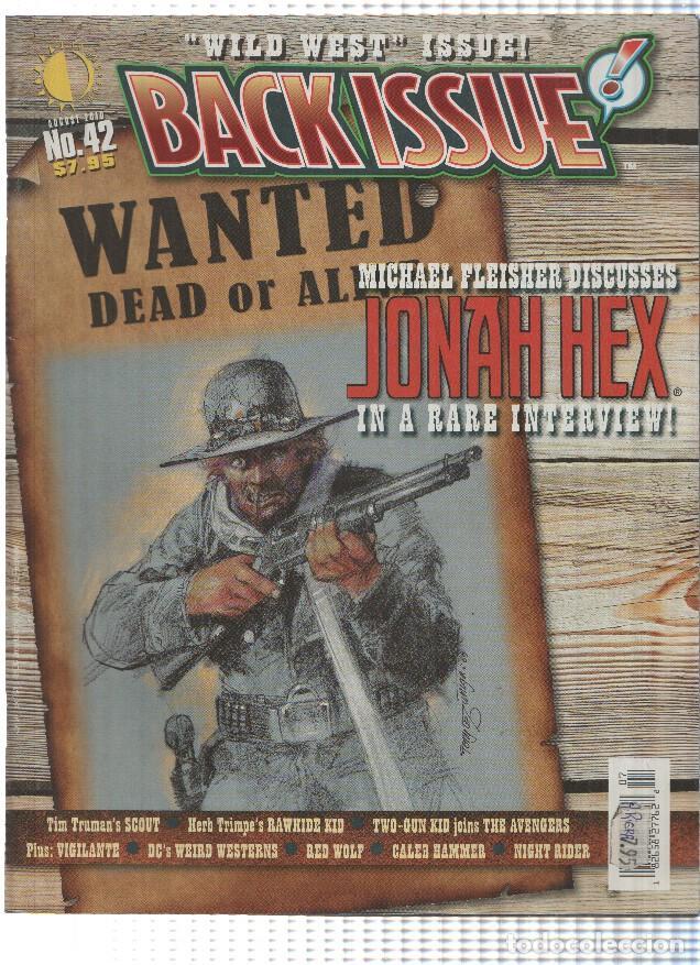 C&oacute;mics: Magazine: BACK ISSUE, Numero 42: WILD WEST ISSUE! (TwoMorrows 2010) - Varios - Foto 1
