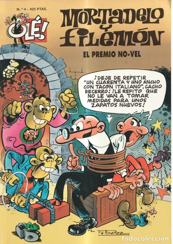 Comics: Coleccion OLE numero 004: Mortadelo y Filemon: El premio no-vel - Iba&ntilde;ez