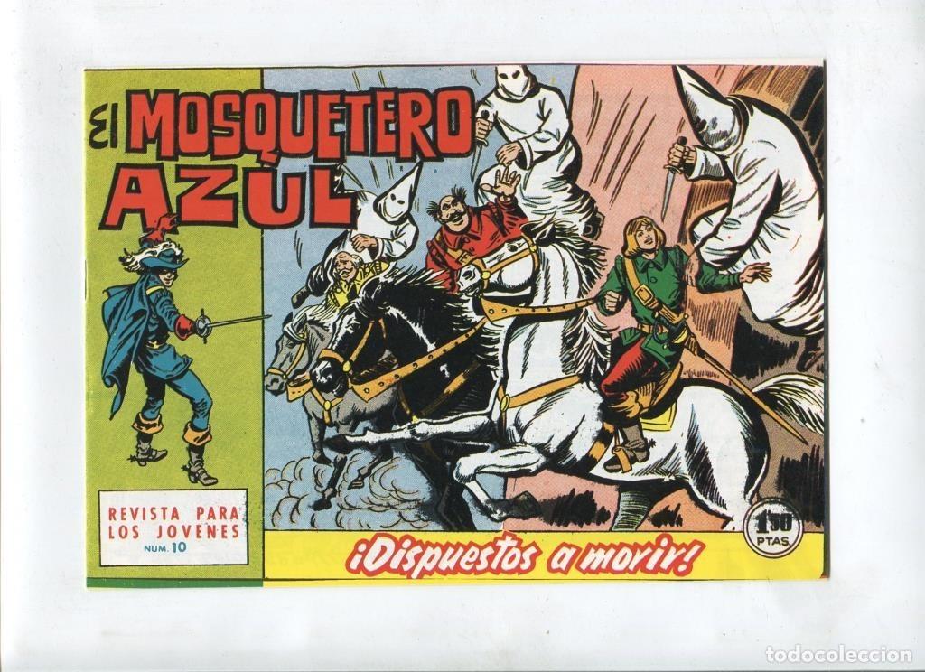 Comics: El Mosquetero Azul numero 10: Dispuestos a morir (FACSIMIL) - Manuel Gago