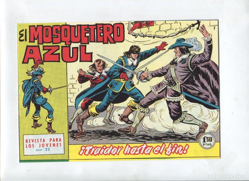 Comics: El Mosquetero Azul numero 22: Traidor hasta el fin (FACSIMIL) - Manuel Gago