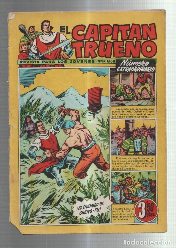 Comics: El Capitan Trueno Extra numero 064 (numerado 5 en trasera) (aviejado) - varios