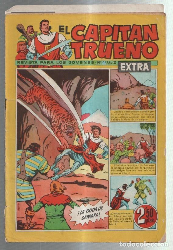 C&oacute;mics: El Capitan Trueno Extra numero 067 (numerado 2 en trasera) (cubierta esta suelta) - varios