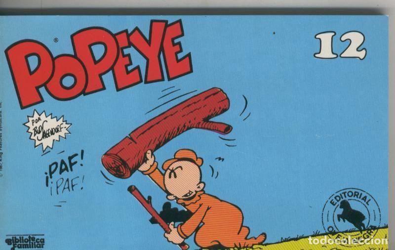 C&oacute;mics: Popeye tomo 12 - Bud Sagendorf - Foto 1