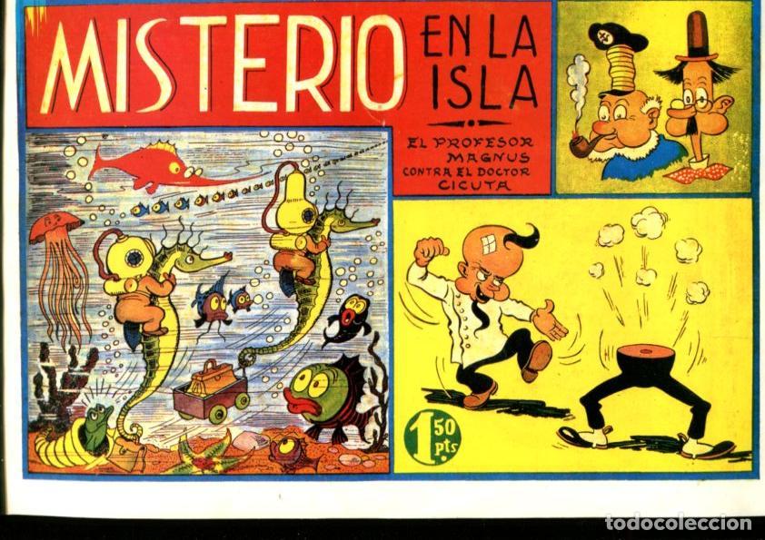 Comics: Facsimil El Profesor Magnus contra Dr.Cicuta : Misterio en la isla - Erik