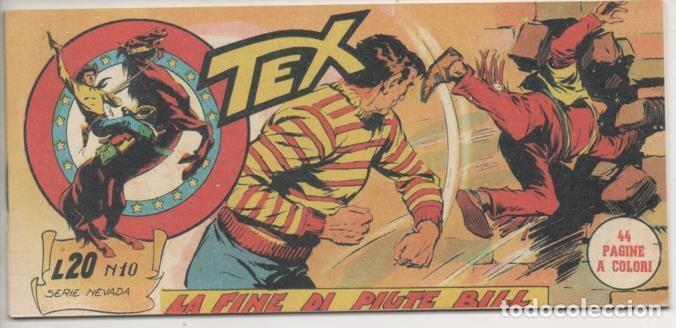 C&oacute;mics: Comic E00456: Collada del Tex L20 n&ordm; 10 Serie Nevada. La Fine di Piute Bill - Bonelli - Foto 1
