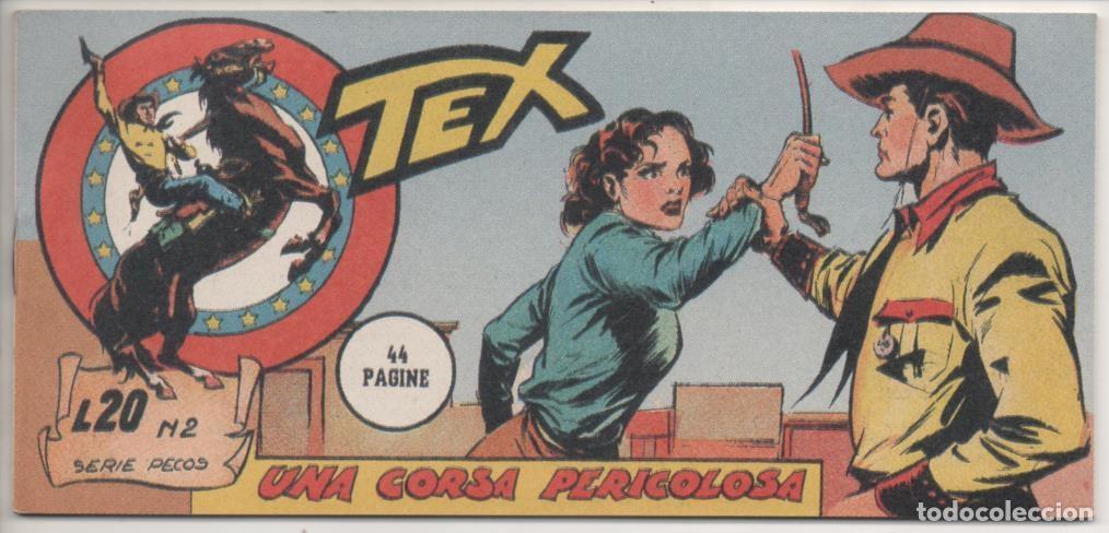 C&oacute;mics: Comic E00475: Collada del Tex L20 n&ordm; 2 Serie Pecos. Una Corsa Pericolosa - Bonelli - Foto 1