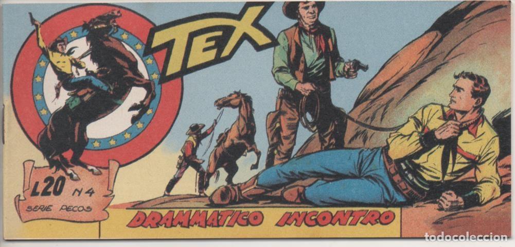 C&oacute;mics: Comic E00477: Collada del Tex L20 n&ordm; 4 Serie Pecos. Drammatico Incontro - Bonelli - Foto 1