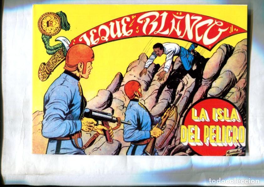 C&oacute;mics: Facsimil: Jeque Blanco numero 125: La isla del peligro - Armando - Foto 1