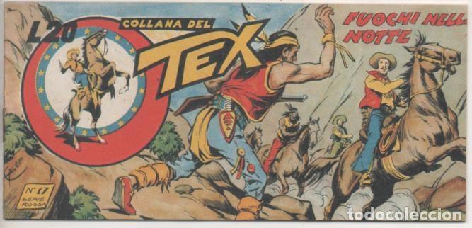 C&oacute;mics: Comic E00406: Collada del Tex L20 n&ordm; 17 Serie Rossa. Fuochi Nell Notte - Bonelli - Foto 1