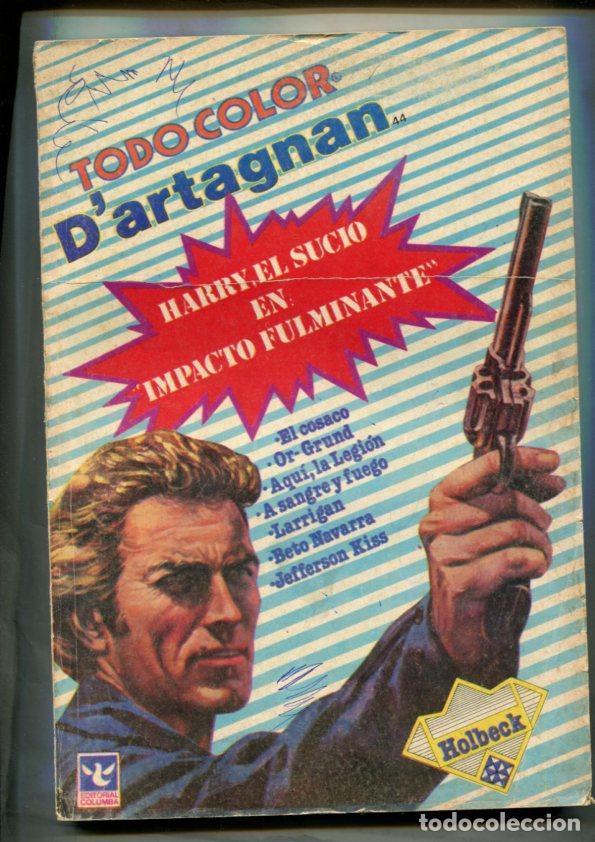 C&oacute;mics: Todo color Dartagnan numero 44: Aqui la legion, El cosaso, Beto Navarra, Larrigan de Missouri, A san