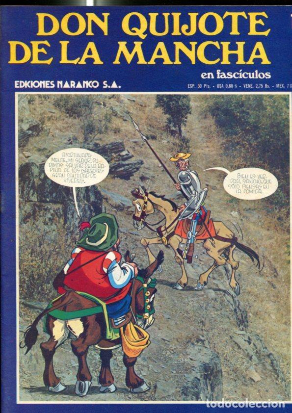 C&oacute;mics: Don Quijote de la Mancha en comic y fasciculo numero 16