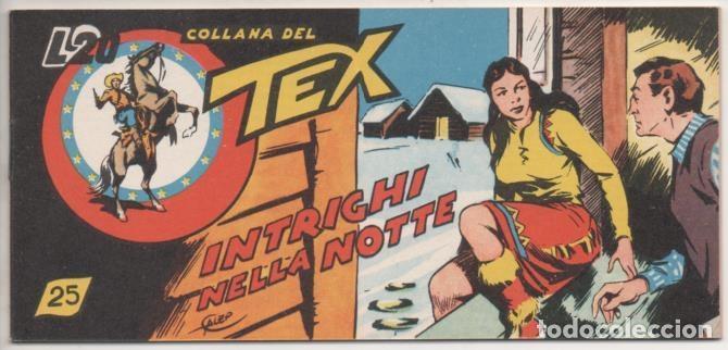 C&oacute;mics: Comic E00093: Collana del Tex L20 n&ordm; 25. Intrighi nella Notte - Bonelli