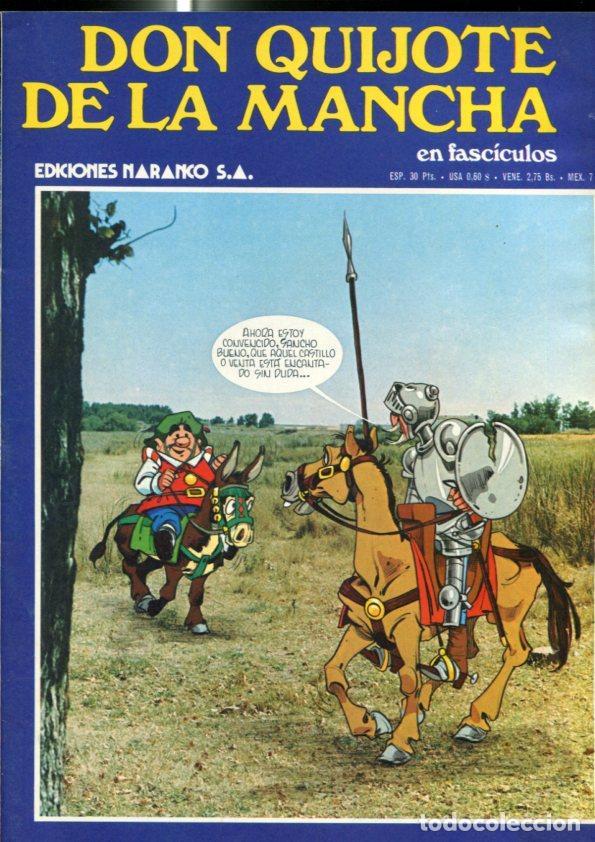 C&oacute;mics: Don Quijote de la Mancha en comic y fasciculo : cubierta del numero 07 - Foto 1
