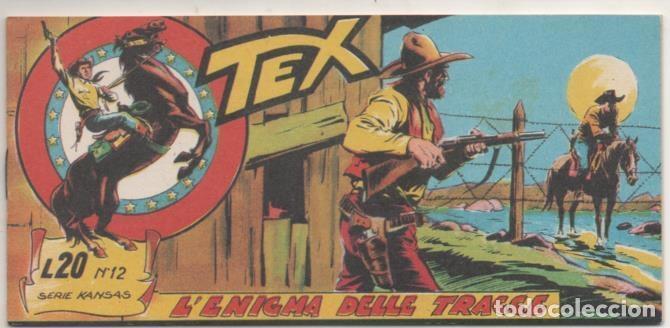 C&oacute;mics: Comic E00012: Tex L20 n&ordm; 12 Serie Kansas, LEnigma Delle Tracce - Bonelli - Foto 1
