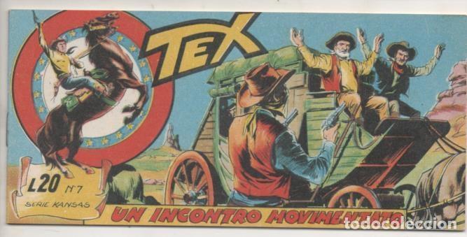 C&oacute;mics: Comic E00007: Tex L20 n&ordm; 7 Serie Kansas Un Incontro Mocimentato - Bonelli - Foto 1