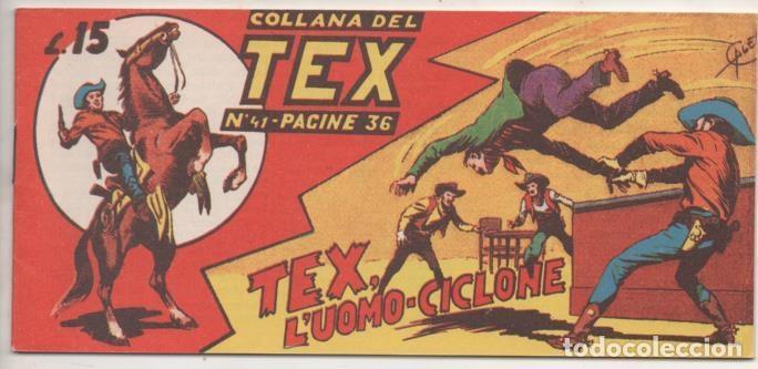 C&oacute;mics: Comic E00202: Collana del Tex L15 n&ordm; 41. Tex, LUomo-Ciclone - Bonelli - Foto 1