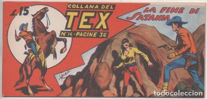 Comics: Comic E00235: Callana del Tex L15 n&ordm; 14. La Fine di Satania - Bonelli