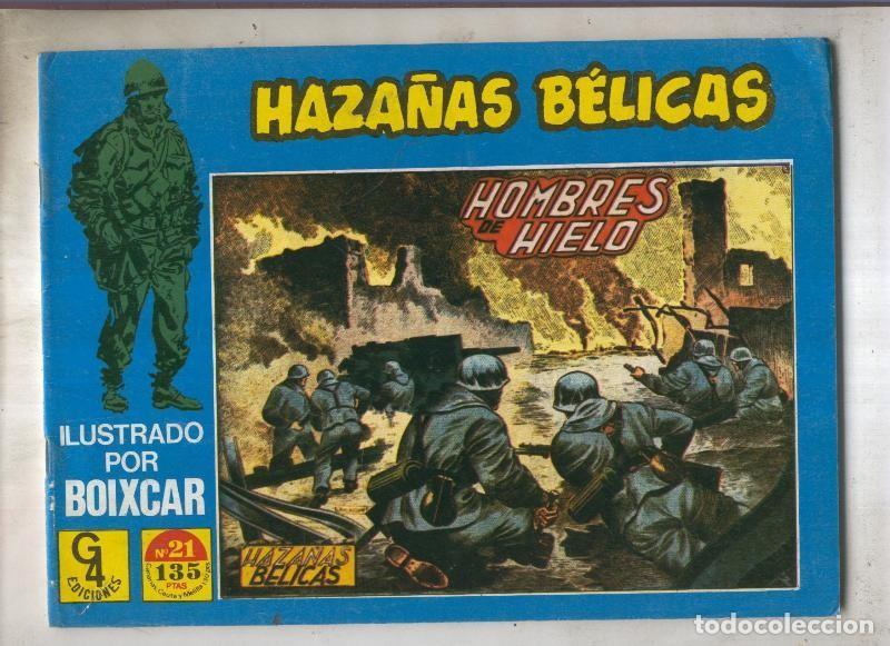 Fumetti: Haza&ntilde;as belicas numero 21: Hombres de hielo - Ocurrio en Guadalcanal - BOIXCAR