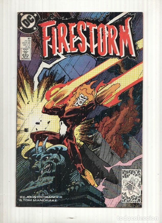 C&oacute;mics: Comic Firestorm the nuclear man numero 87 vol. 2 - Freak Storm - Foto 1