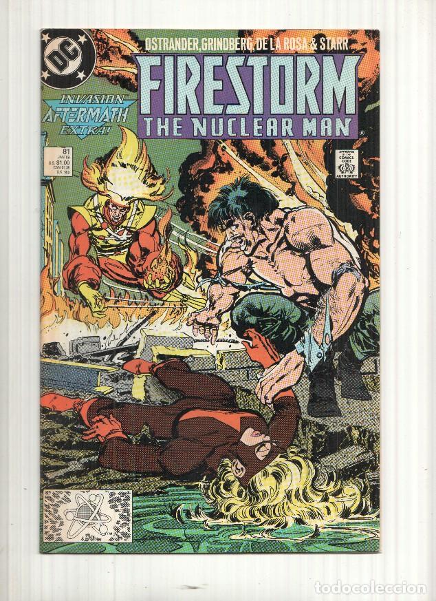 C&oacute;mics: Comic Firestorm the nuclear man numero 81 vol. 2 - The battle joined - Foto 1