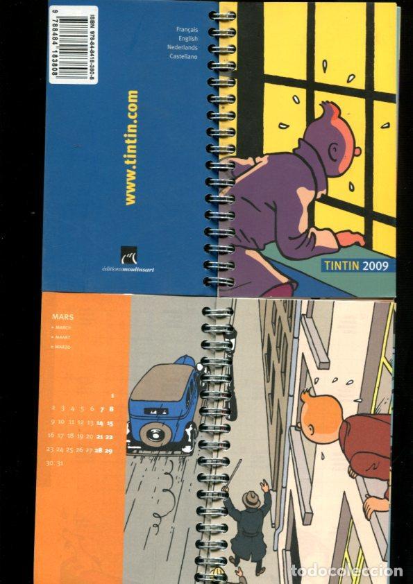 C&oacute;mics: Tintin agenda bolsillo 2009 - Foto 1