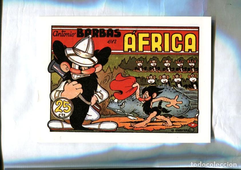 C&oacute;mics: Facsimil: Antonio Barbas (Iranzo): En Africa