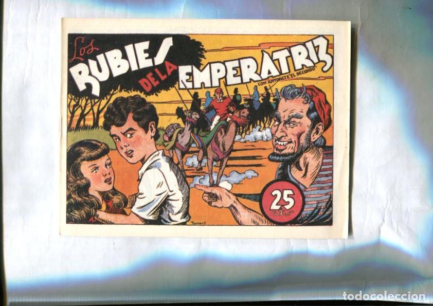 Comics: Facsimil: Anto&ntilde;ete el decidido (Torrent): Los rubies de la emperatriz -