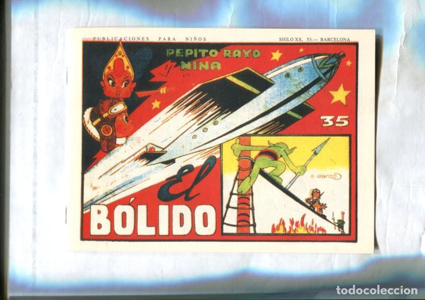 Comics: Facsimil: Aventuras de Pepito Rayo y Nina (Iranzo): El bolido -