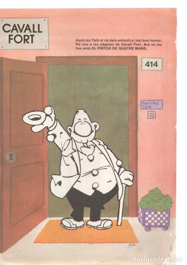 Fumetti: Cavall Fort numero 414: L Herencia-El pintor de quatre mans - Varios