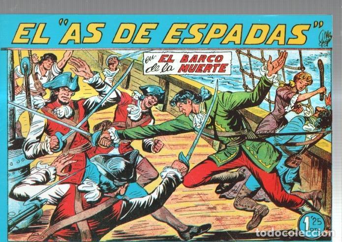 C&oacute;mics: Facsimil As de Espada numero 04: El barco de la muerte - Manuel Gago - Foto 1