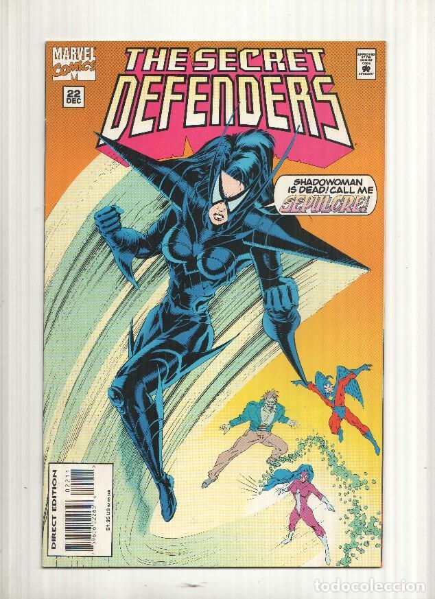 Comics: Comic The Secret Defenders vol. 1 numero 22 - Final defense part one Shadowboxing Helena