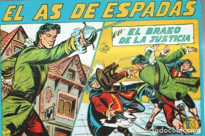 C&oacute;mics: Facsimil As de Espada numero 27: El brazo de la justicia - Manuel Gago - Foto 1