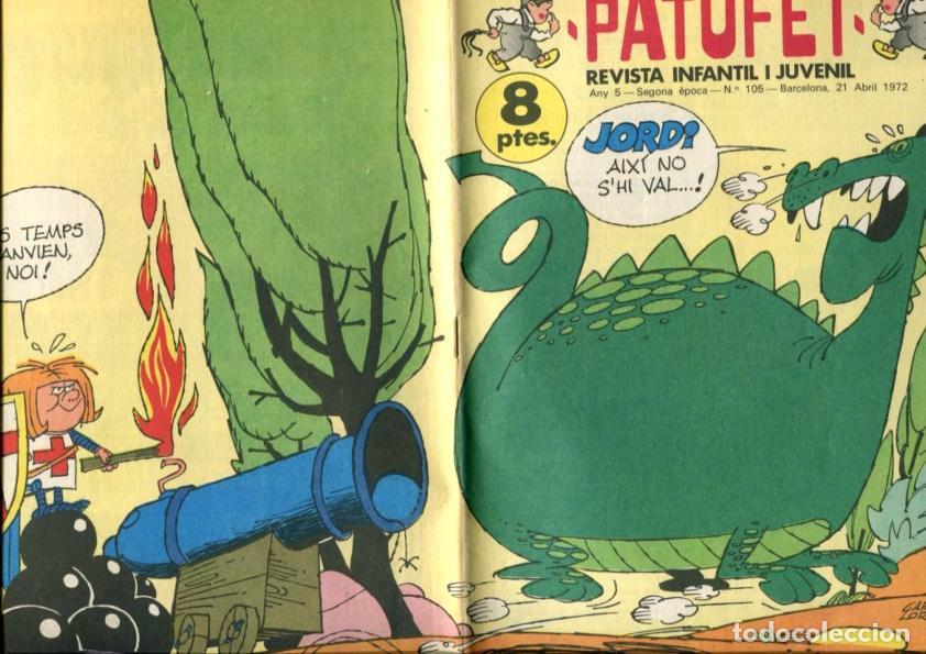 C&oacute;mics: Patufet segona epoca numero 105: Sant Jordi, roses i llibres, El rei de la cerdanya, - varios