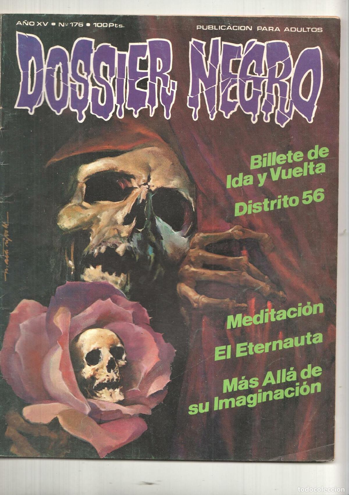 C&oacute;mics: Dossier Negro numero 176: Billete de ida y vuelta - varios - Foto 1
