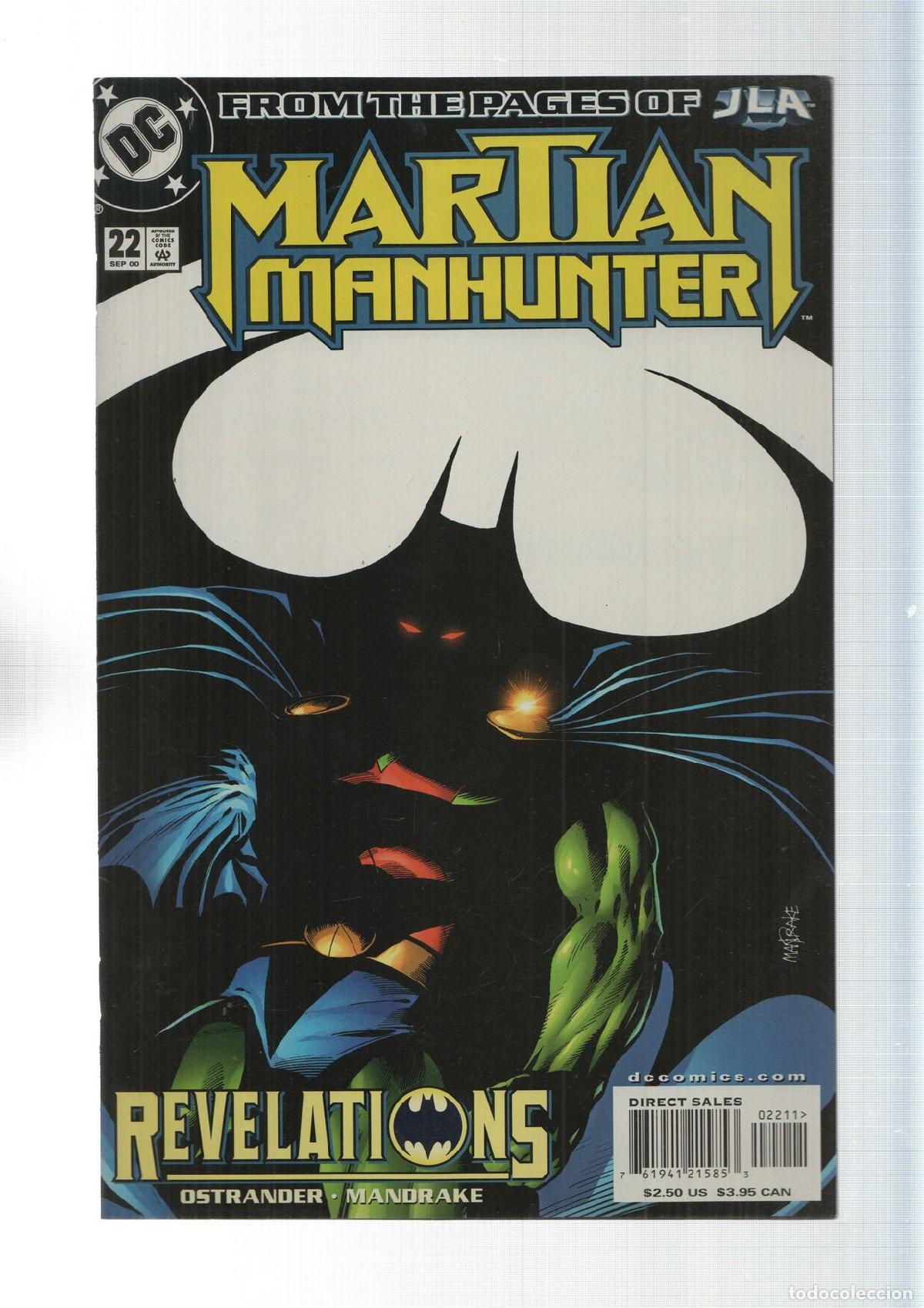 C&oacute;mics: DC Comics: Revelations three, Brothers - Martian Manhunter numero 22 - Foto 1