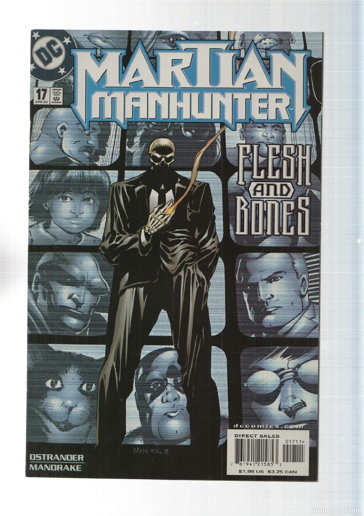 C&oacute;mics: DC Comics: Flesh and bones. Hidden Faces - Martian Manhunter numero 17 - Foto 1