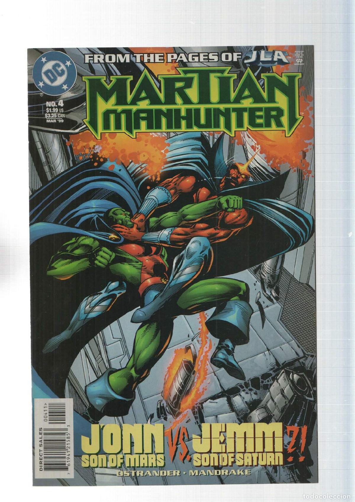 C&oacute;mics: DC Comics: Blood Kin - Martian Manhunter numero 4 - Foto 1