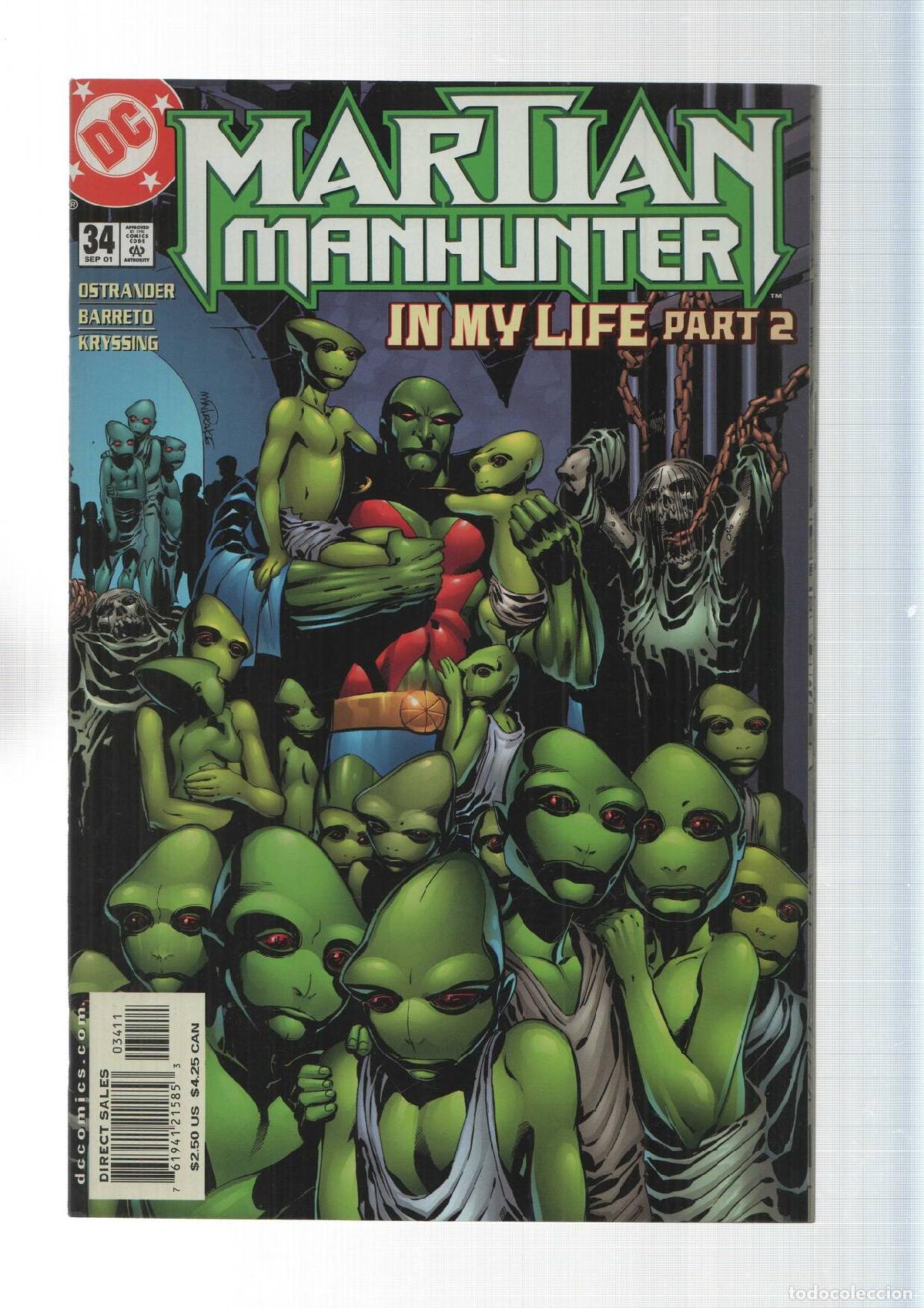 C&oacute;mics: DC Comics: In my life part 2 - Martian Manhunter numero 34 - Foto 1