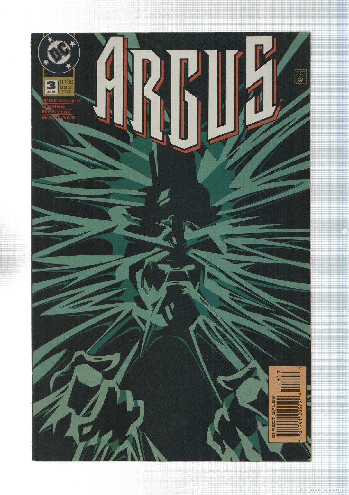 C&oacute;mics: DC Comics: Light in Dak part 3, Learning to see - Argus numero 3 - Foto 1