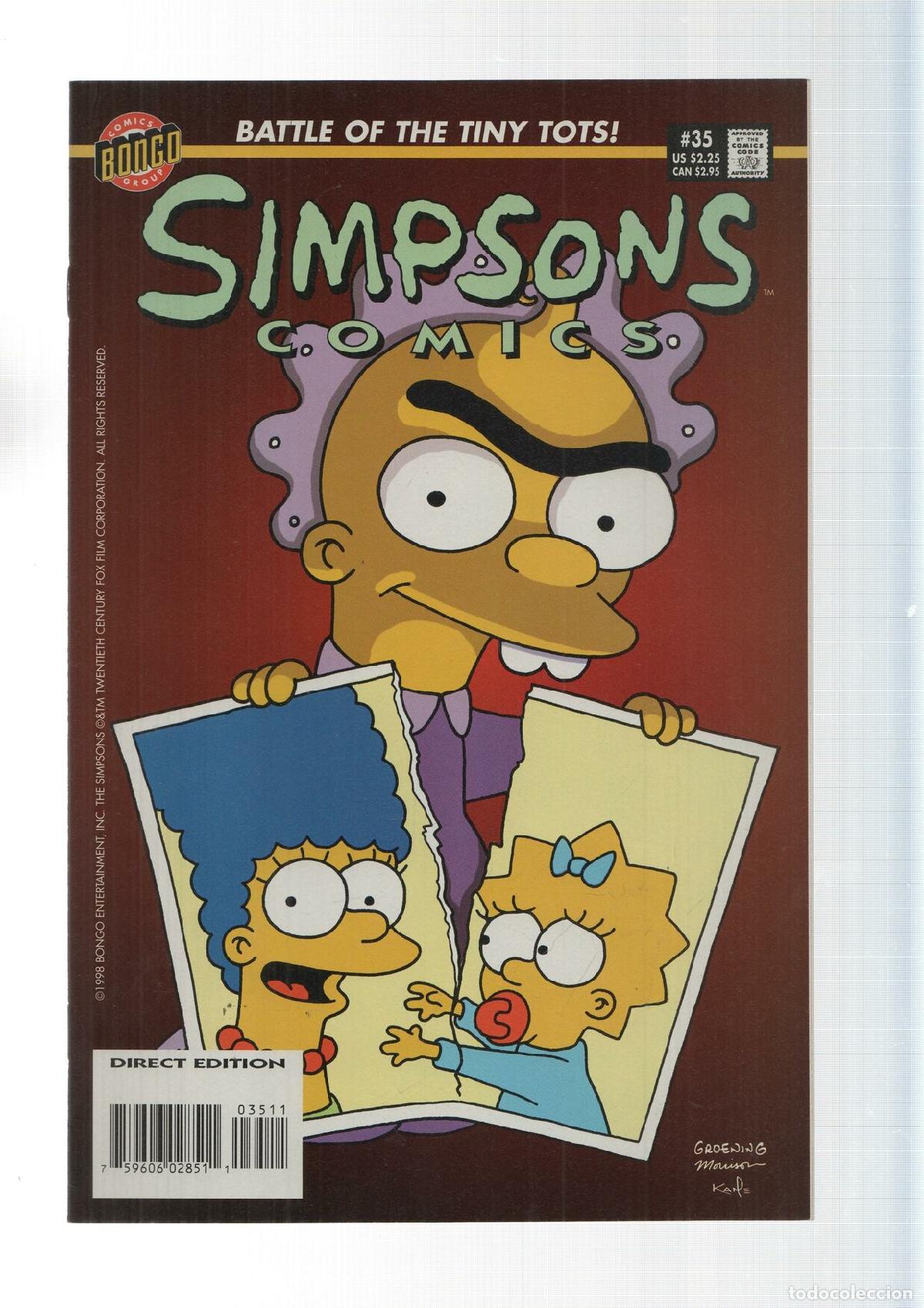 C&oacute;mics: Bongo: To live and diaper in Springfield - Simpsons Comics numero 35 - Foto 1