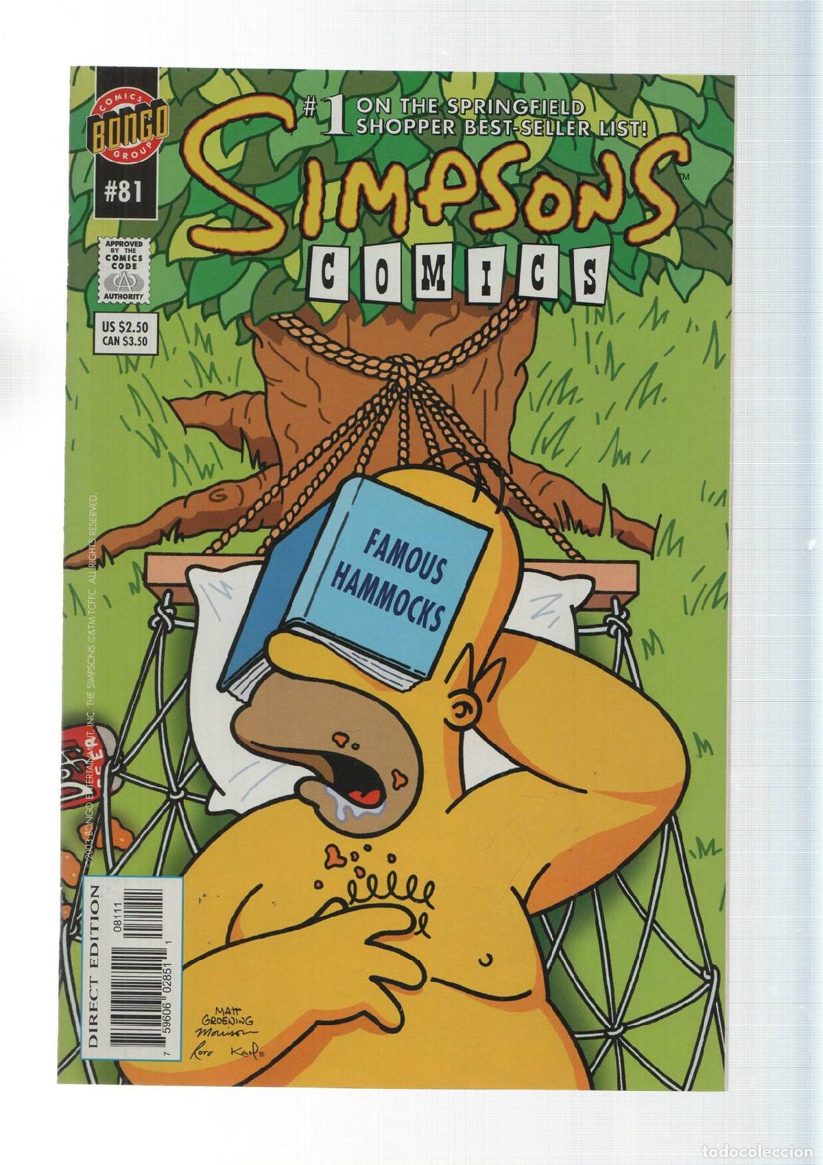 C&oacute;mics: Bongo: Lisa Simpsons book club - Simpsons Comics numero 81 - Foto 1