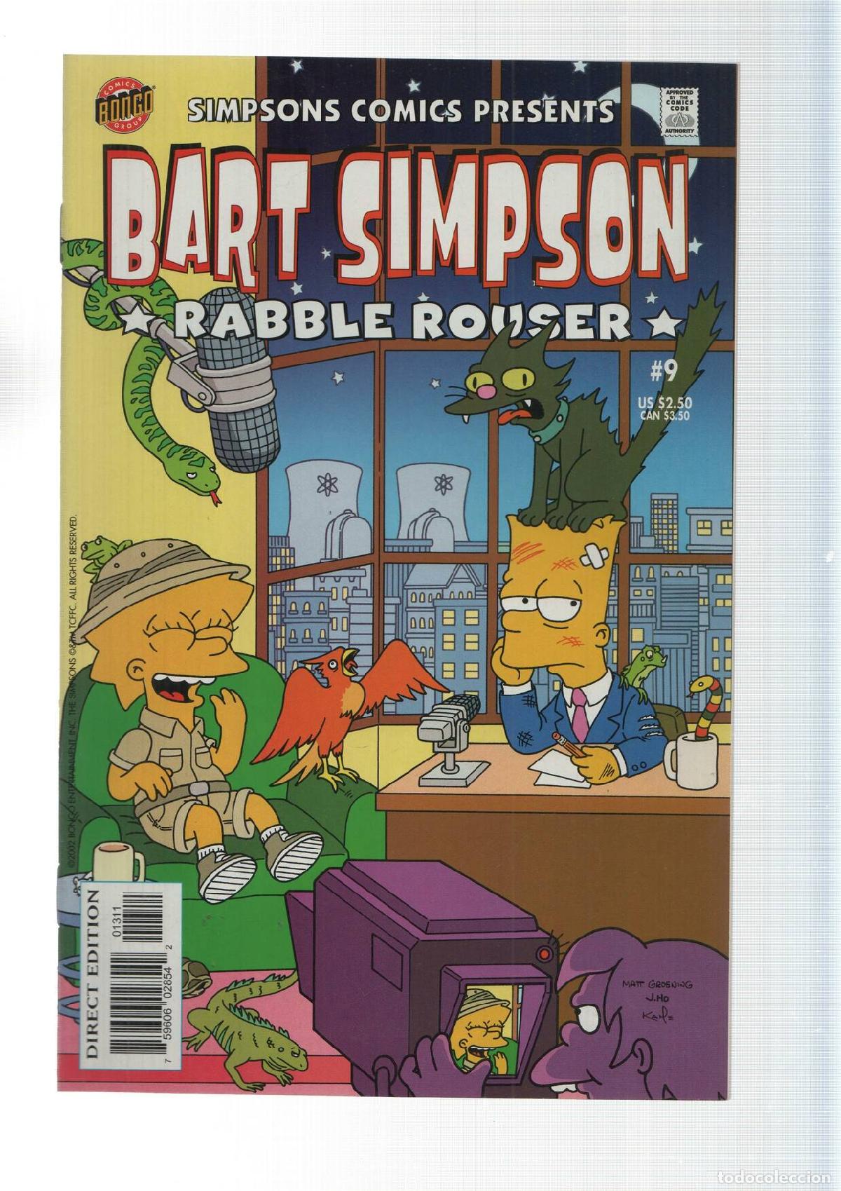 C&oacute;mics: Bongo: Rabble rouser - Bart Simpsons numero 9 - Foto 1