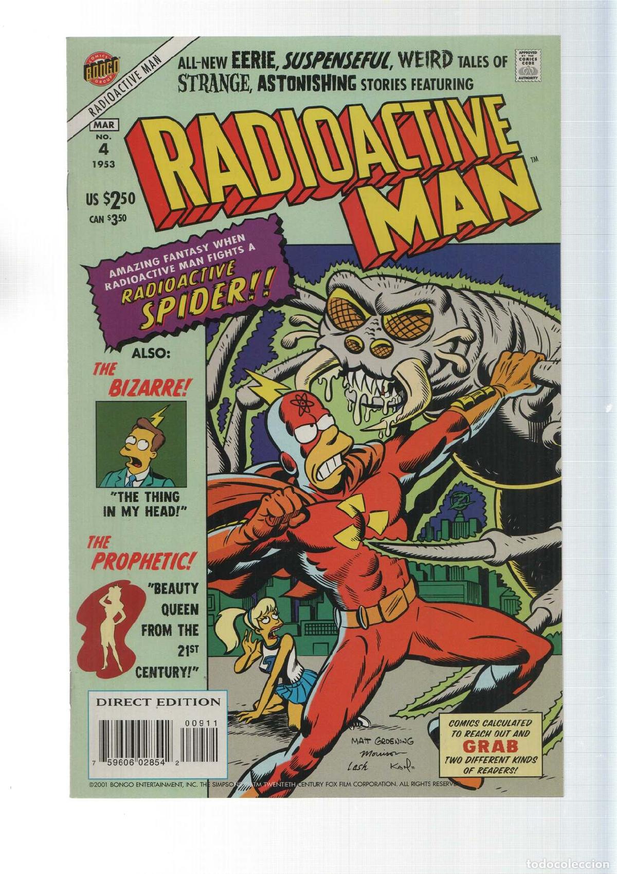 C&oacute;mics: Bongo: Thing in my head - Radioactive Man numero 4 - 1953 - Foto 1